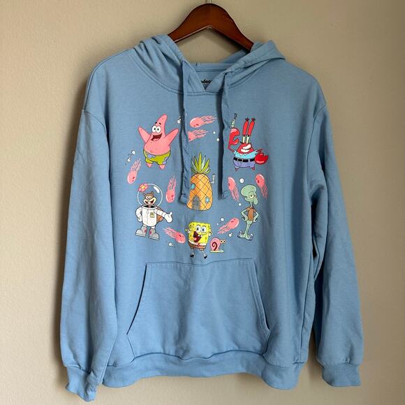Nickelodeon SpongeBob SquarePants Graphic Hoodie Size 3XL Bikini Bottom Patrick - Picture 1 of 8